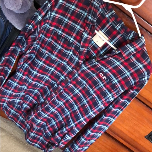 Hollister Tops - Holister Plaid Button Down